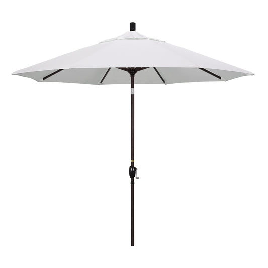 CasaFoyer 9' Elegant Solid-Colored Patio Umbrella | Durable Aluminum Ribs | Crank Lift & Push-Button Tilt | Optimal Sun Protection & Style