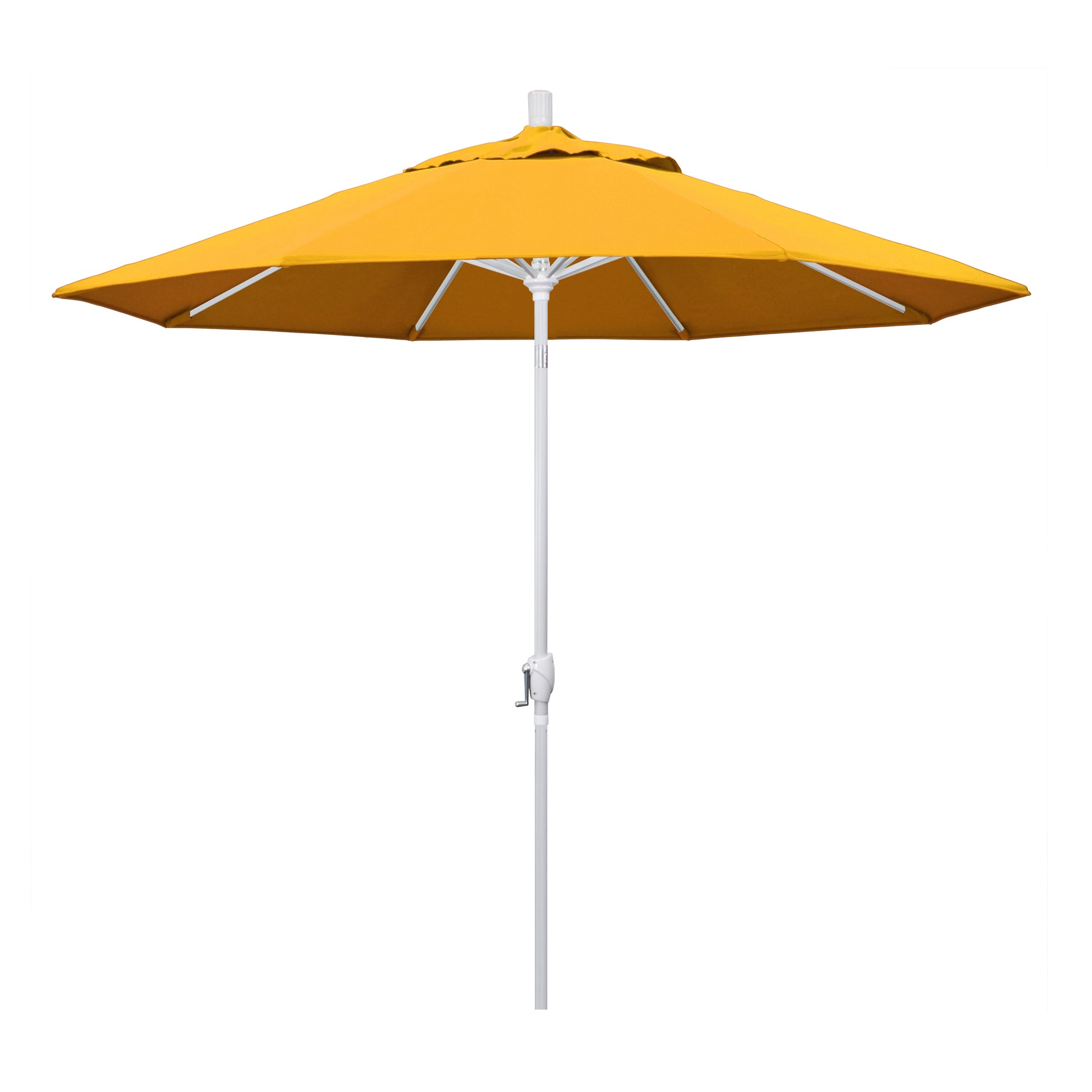 CasaFoyer 9' Elegant Solid-Colored Patio Umbrella | Durable Aluminum Ribs | Crank Lift & Push-Button Tilt | Optimal Sun Protection & Stylish Shade