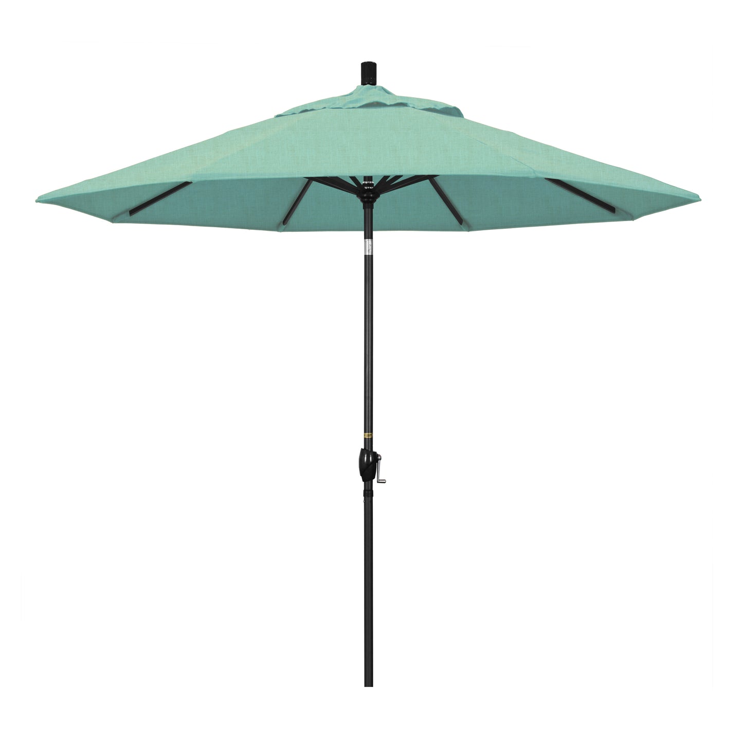 CasaFoyer Elegant 9ft Patio Umbrella with Aluminum Ribs - Durable & Stylish Shade for Patios & Terraces - Crank Lift & Push-Button Tilt - Solid Colors