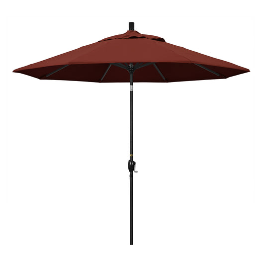 CasaFoyer Elegant 9-Foot Patio Umbrella with Aluminum Ribs, Crank Lift, and Push-Button Tilt - Ample Shade for Patios and Terraces - Durable Olefin Fabric - Stylish and Functional