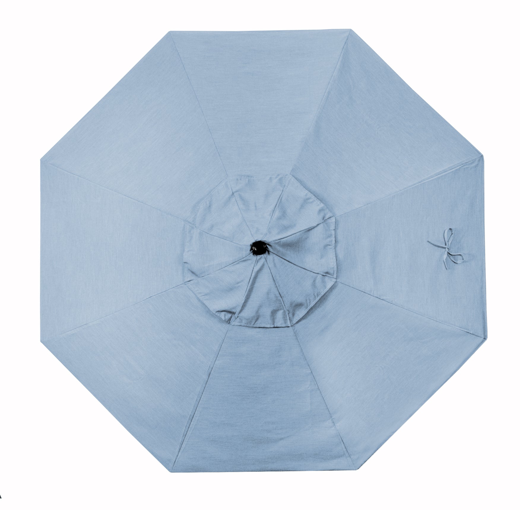 CasaFoyer 9' Elegant Solid-Colored Patio Umbrella with Aluminum Ribs, Crank Lift, and Push-Button Tilt - UV-Resistant Olefin Fabric for Stylish Shade