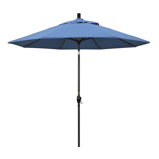 CasaFoyer Elegant 9ft Patio Umbrella with Aluminum Ribs & Crank Lift - Stylish Shade for Outdoor Spaces - Push Button Tilt - Olefin Fabric - Multiple Colors