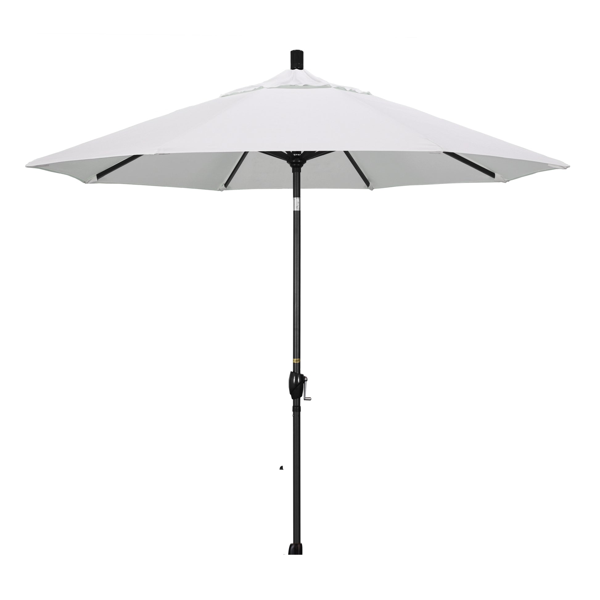 CasaFoyer Elegant 9ft Patio Umbrella | Solid Colors | Crank Lift & Tilt | Sturdy Olefin Fabric | Stylish & Practical Shade Solution