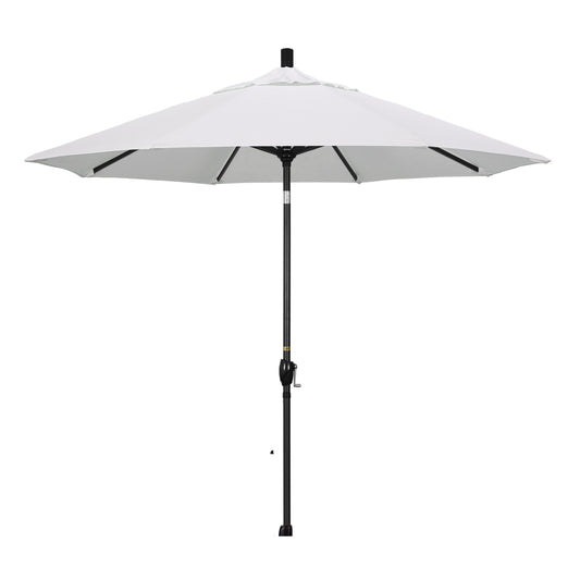 CasaFoyer Elegant 9ft Patio Umbrella | Solid Colors | Crank Lift & Tilt | Sturdy Olefin Fabric | Stylish & Practical Shade Solution