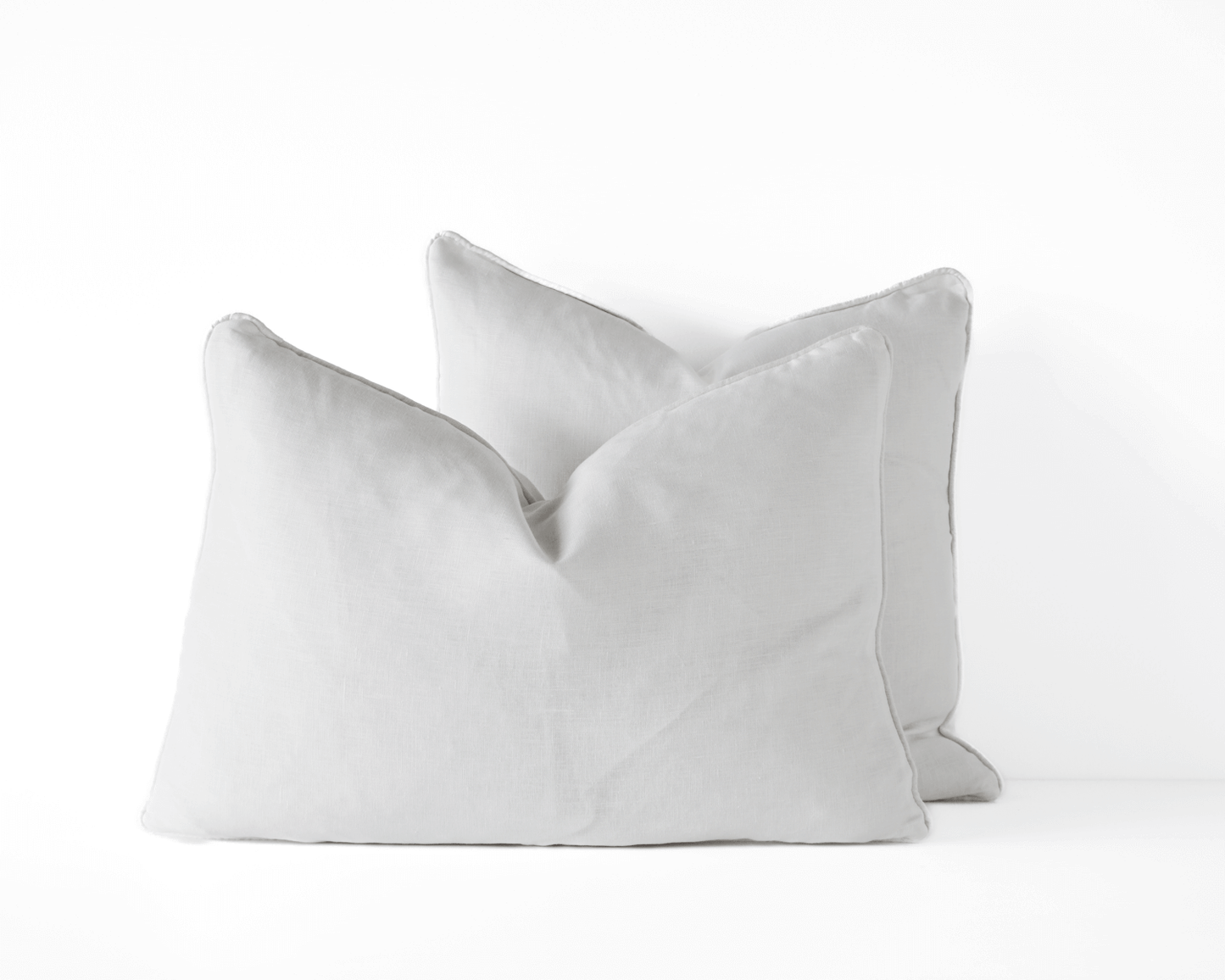 PILLOW | Indoor Cushions Reasonable Pricing - Mix & Match Colors & Patterns - Feather Insert - 100% Linen - 60x40cm - Create a Personalized Ambiance | casafoyer.myshopify.com