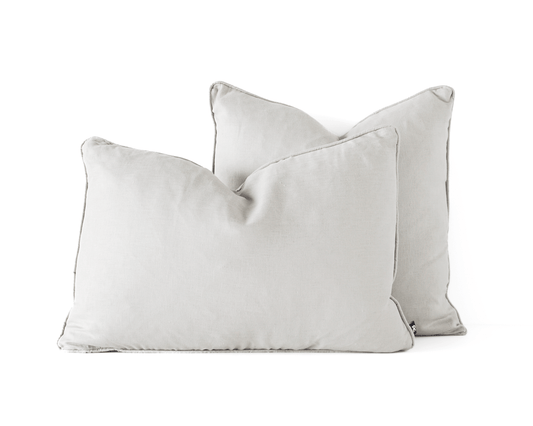 Cushions | Indoor Cushions Affordable - Mix & Match Colors/Patterns - Feather Filled - 100% Linen - 60x40cm | casafoyer.myshopify.com