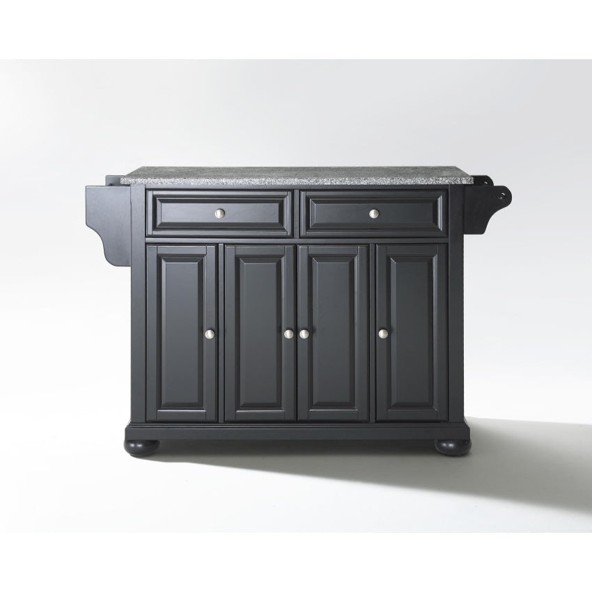 CasaFoyer Durable Solid Hardwood Kitchen Island with Raised Panel Doors and Ample Storage Space