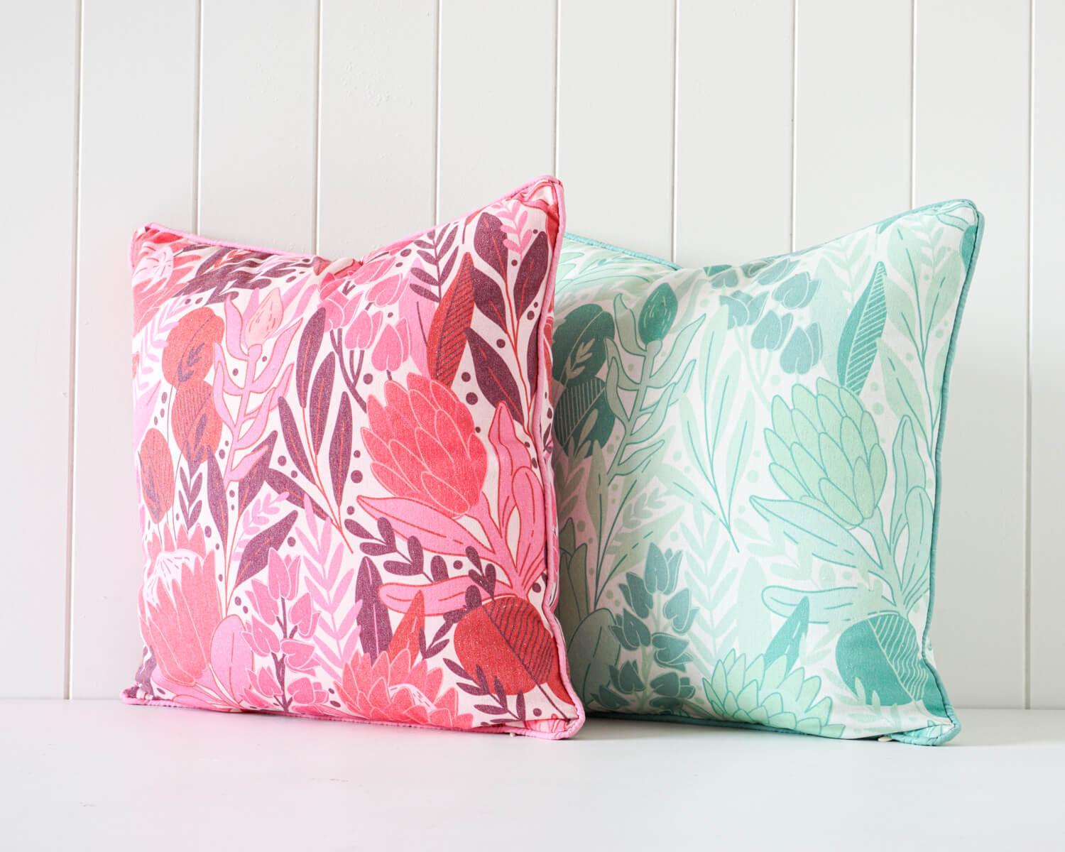 Cushions | Whimsical Indoor Cushions - Budget-Friendly Decor Revitalizer - Earthly Pleasures - Green - 45x45cm | casafoyer.myshopify.com