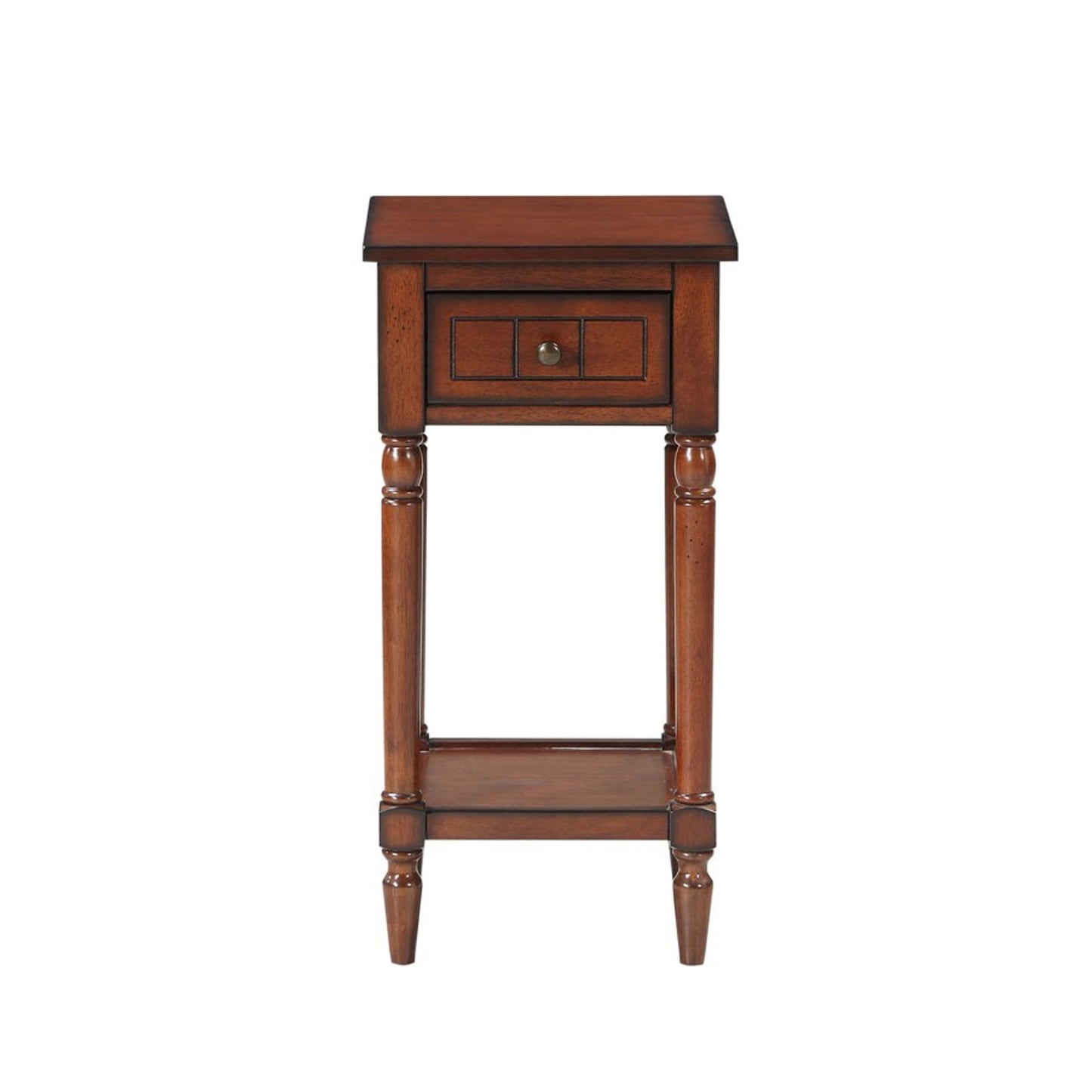 CasaFoyer French Country Khloe 1 Drawer Accent Table with Shelf - Elegant and Versatile Home Decor Piece from CasaFoyer's French Country Collection