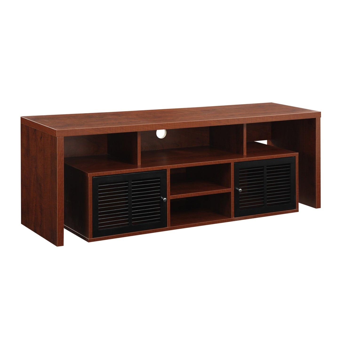 CasaFoyer Lexington 60" TV Stand - Modern Retro Design, Storage Cabinets & Shelves - Organize CDs, DVDs & More