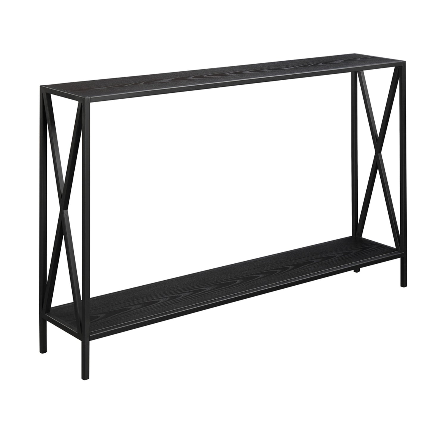 CasaFoyer Tucson Console Table with Shelf - Stylish and Versatile Home Decor Piece with Ample Surface Area and Convenient Bottom Shelf - Available in Multiple Finishes - Effortless Assembly Process - Part of the Tucson Collection by CasaFoyer