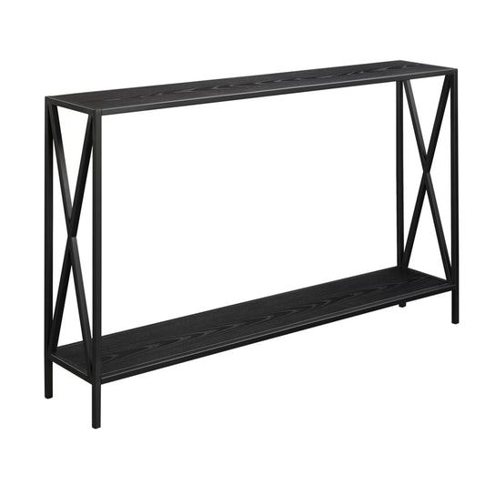 CasaFoyer Tucson Console Table with Shelf - Stylish and Versatile Home Decor Piece with Ample Surface Area and Convenient Bottom Shelf - Available in Multiple Finishes - Effortless Assembly Process - Part of the Tucson Collection by CasaFoyer