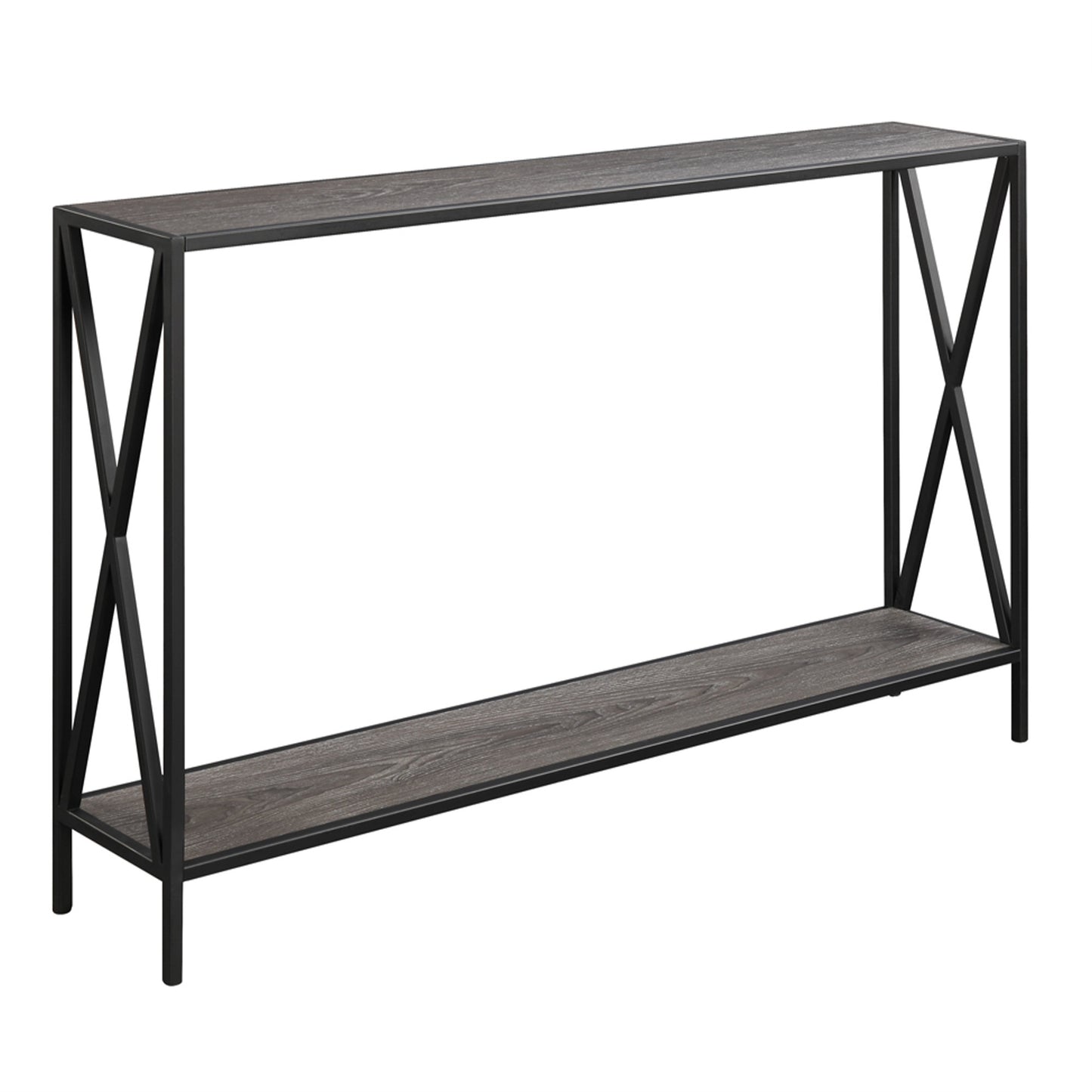 CasaFoyer Tucson Console Table with Shelf - Stylish and Versatile Home Decor Piece with Ample Surface Area and Convenient Bottom Shelf - Available in Multiple Finishes - Easy Assembly - Part of the Tucson Collection by CasaFoyer