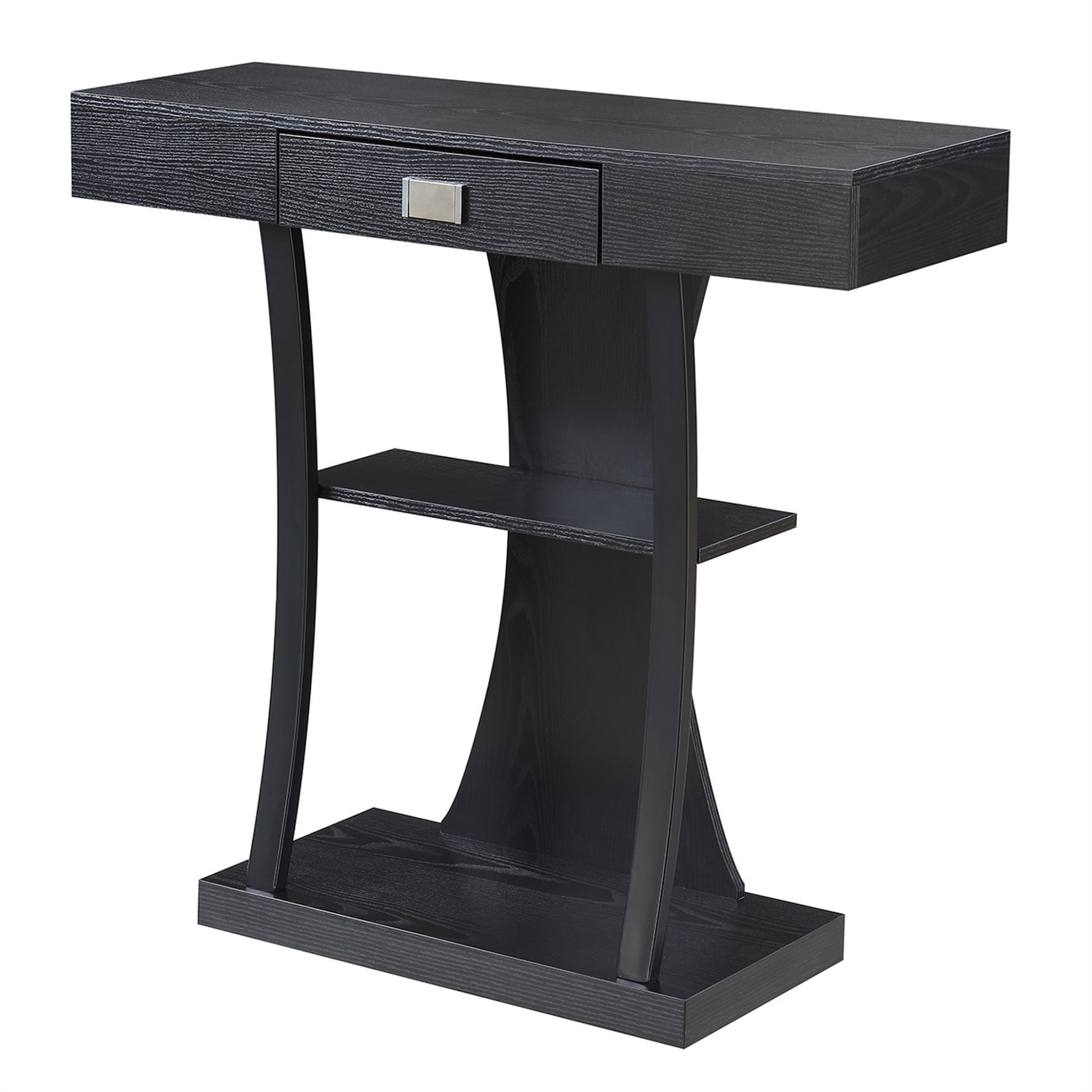 CasaFoyer Newport Console Table with Shelves - Stylish Furniture with Drawer for Storage - Durable Construction for Long-lasting Use