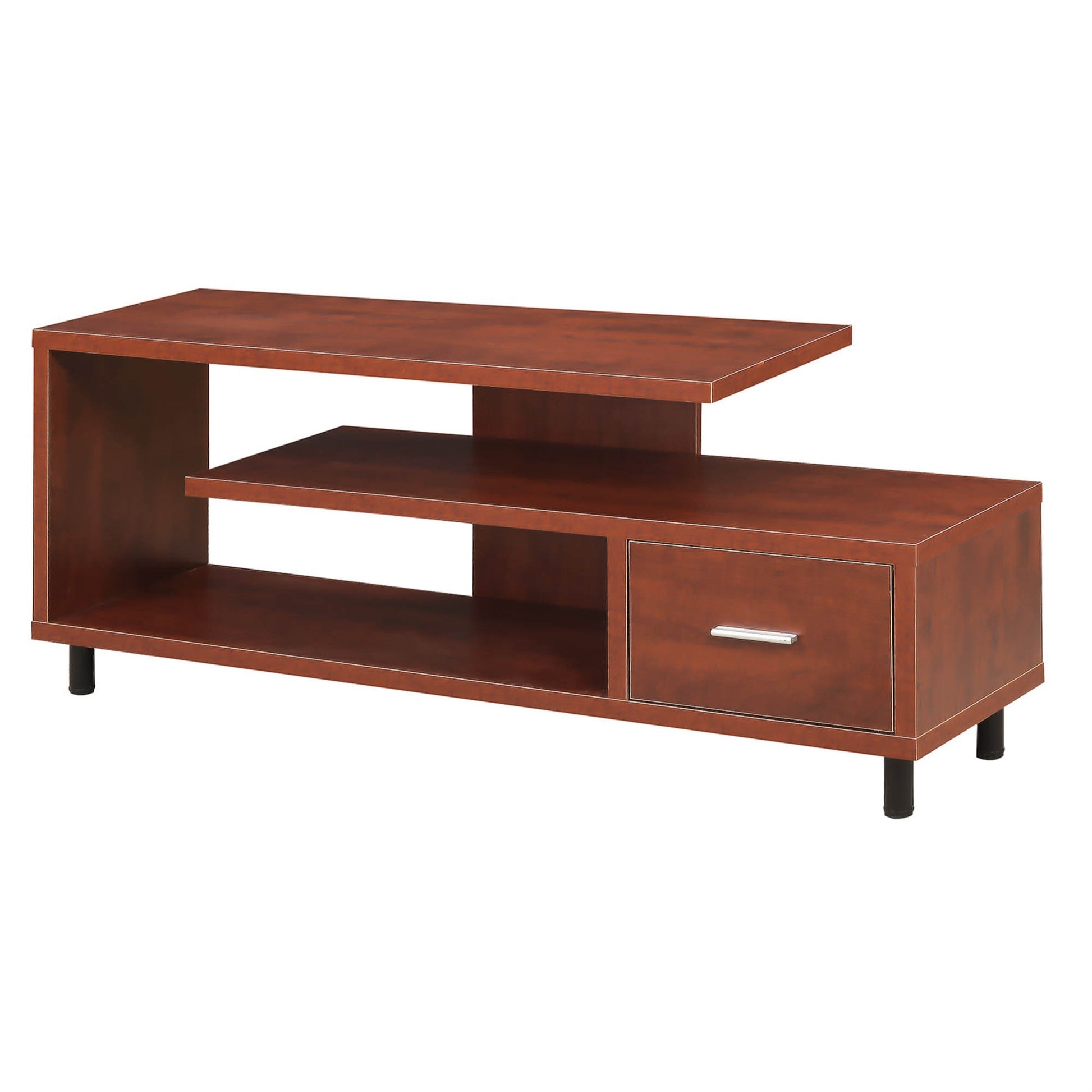 CasaFoyer Seal II 1 Drawer 60" TV Stand with Shelves - Sleek & Modern Design, Convenient Storage, Ample Space for Media Essentials