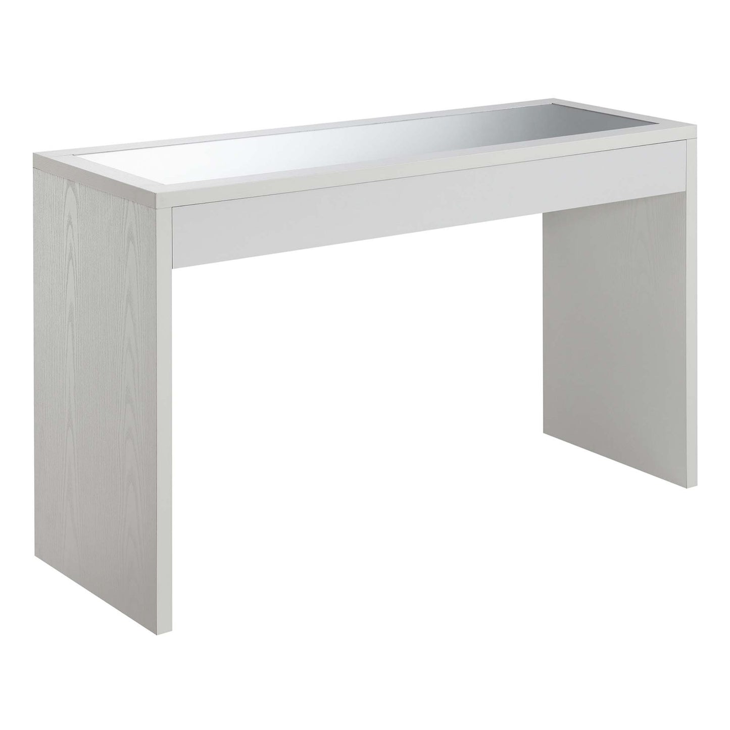 CasaFoyer Northfield Mirrored Console Table - Elegant, Spacious, and Versatile Furniture for Your Living Space - Easy 3-Step Assembly - Honeycomb Particle Board with Melamine Veneer - From the Northfield Collection