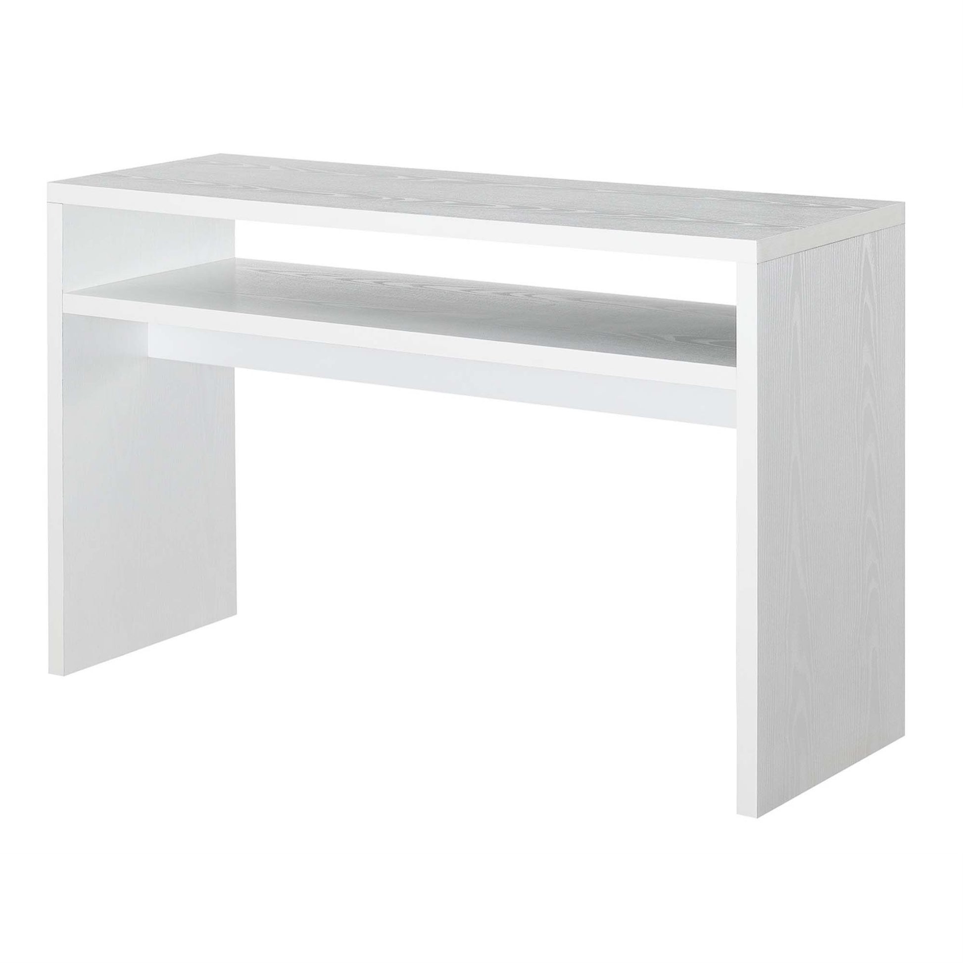 CasaFoyer Northfield Deluxe Console Table with Shelf - Stylish, Contemporary Design, Durable Honeycomb Particle Board, Easy Maintenance, Perfect for Home Decor