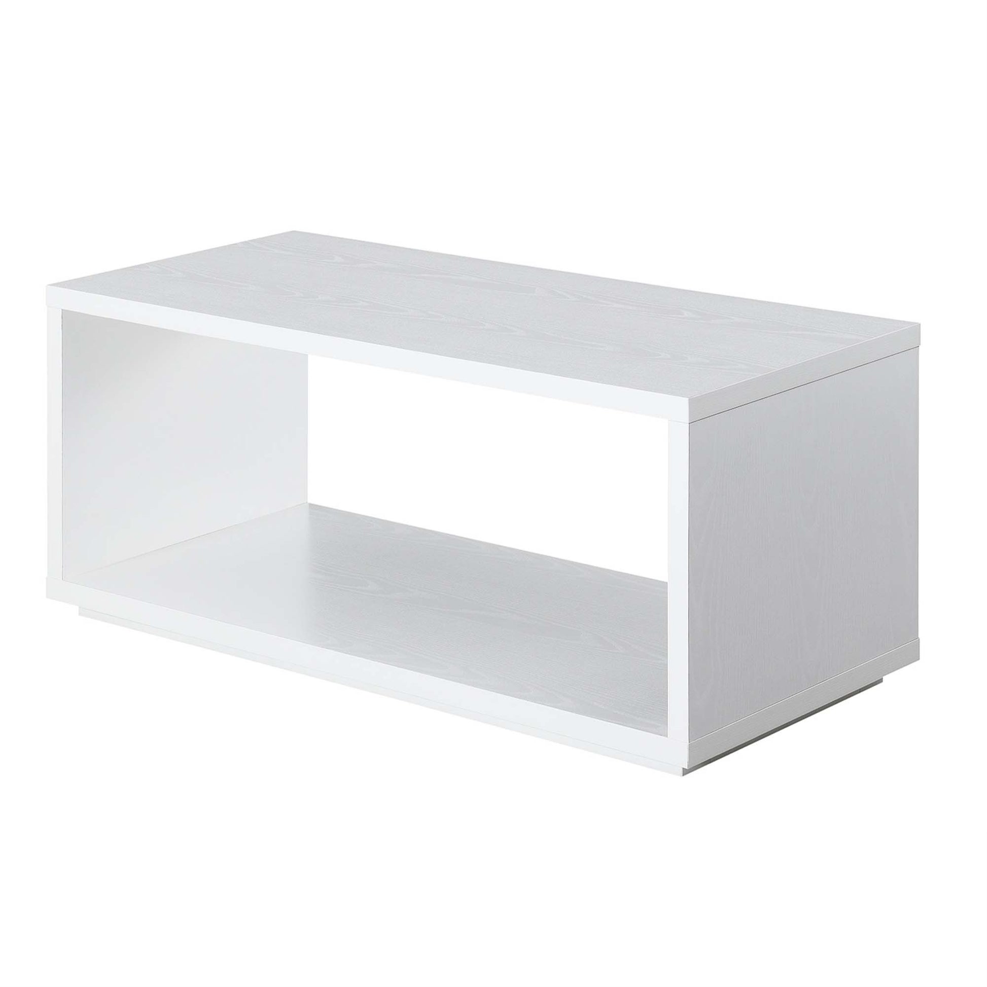 CasaFoyer Sleek and Minimalist Northfield Admiral Coffee Table with Shelf - Honeycomb Particle Board, Melamine Veneer Finish - Easy Assembly - Modern Design