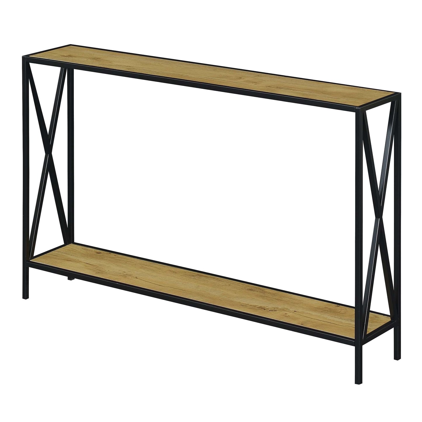 CasaFoyer Tucson Console Table with Shelf - Stylish and Versatile Home Decor Piece with Ample Surface Area and Convenient Bottom Shelf - Available in Multiple Finishes - Easy Assembly Process - Part of the Tucson Collection by CasaFoyer