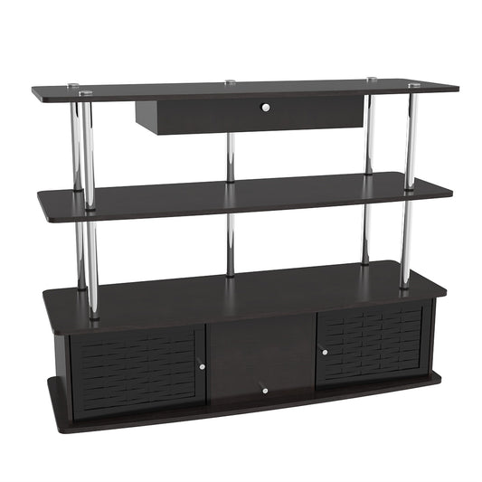 CasaFoyer Designs2Go Aspen TV Stand with Storage Cabinets and Shelves - Contemporary Design, Spacious Layout, Versatile and Functional - Perfect for Any Interior Decor