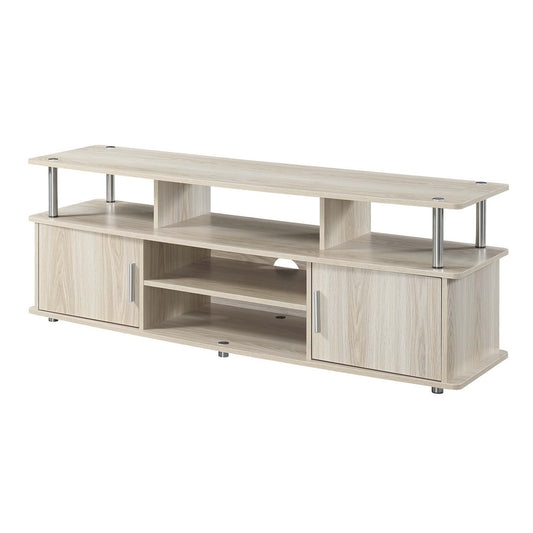 CasaFoyer Designs2Go 60" Monterey TV Stand - Stylish & Contemporary with Storage Cabinets & Shelves for Organized & Clutter-Free Entertainment Area