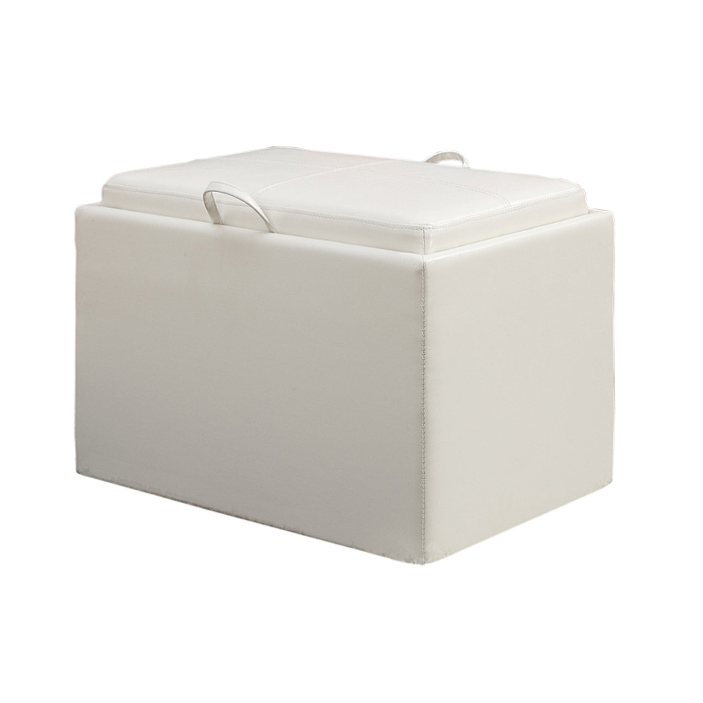 CasaFoyer Designs4Comfort Storage Ottoman with Reversible Tray - Convenient Access, Versatile Use, Long-lasting Enjoyment