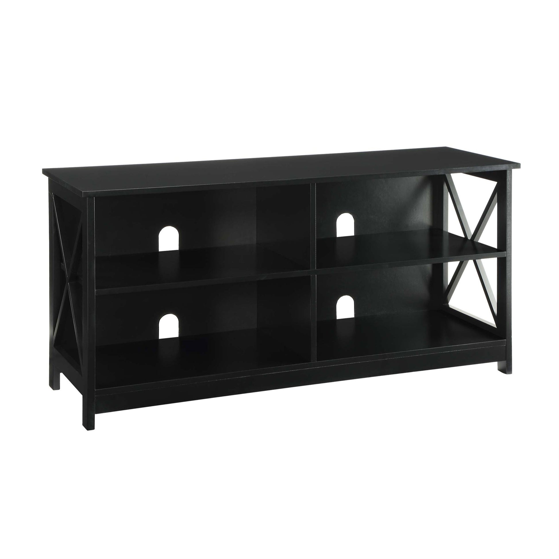 CasaFoyer Oxford TV Stand with Shelves - Modern Design, Cable Management, Durable MDF Construction - Collection