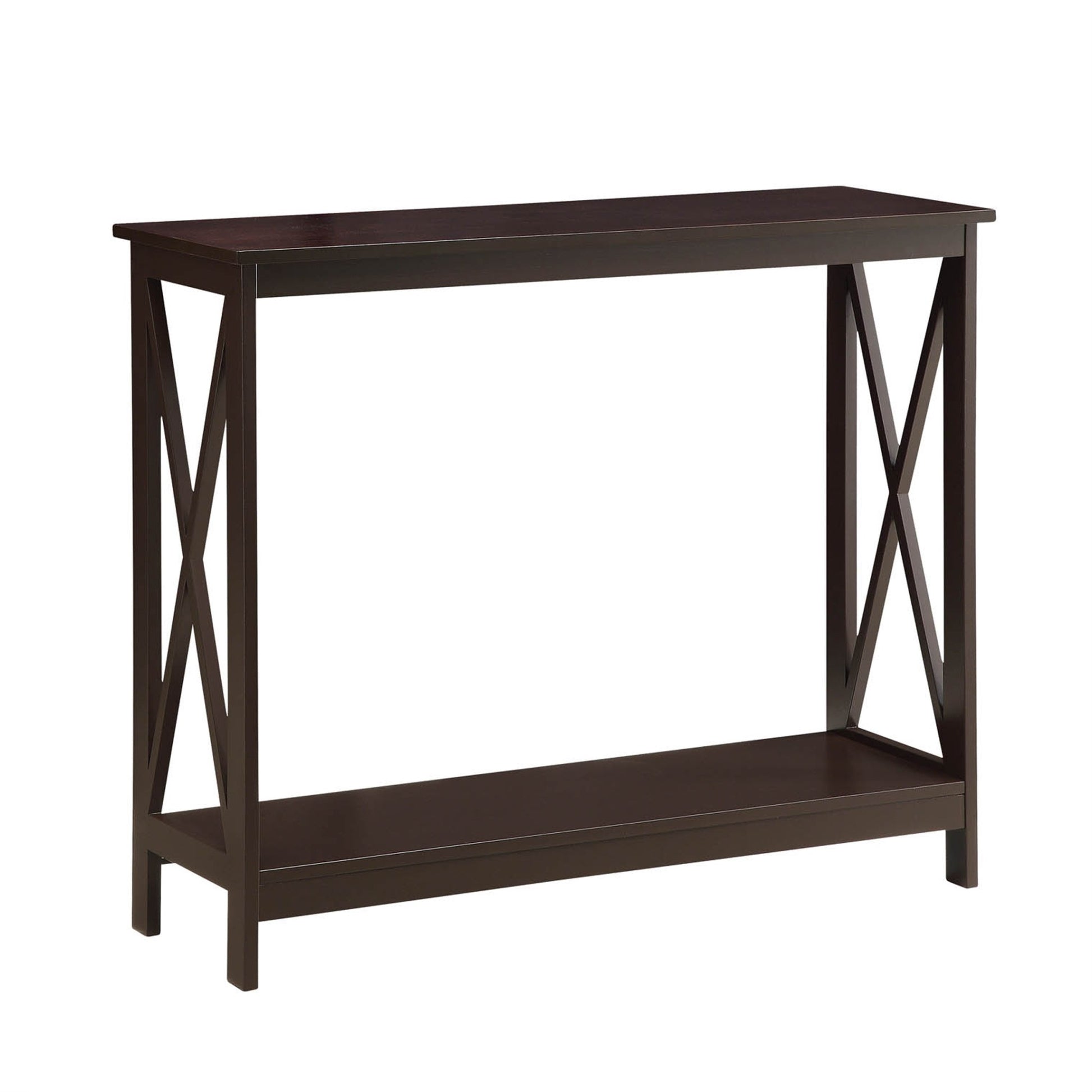 CasaFoyer Oxford Console Table - Elegant Design, Bottom Shelf for Display - Shelf Sold Separately