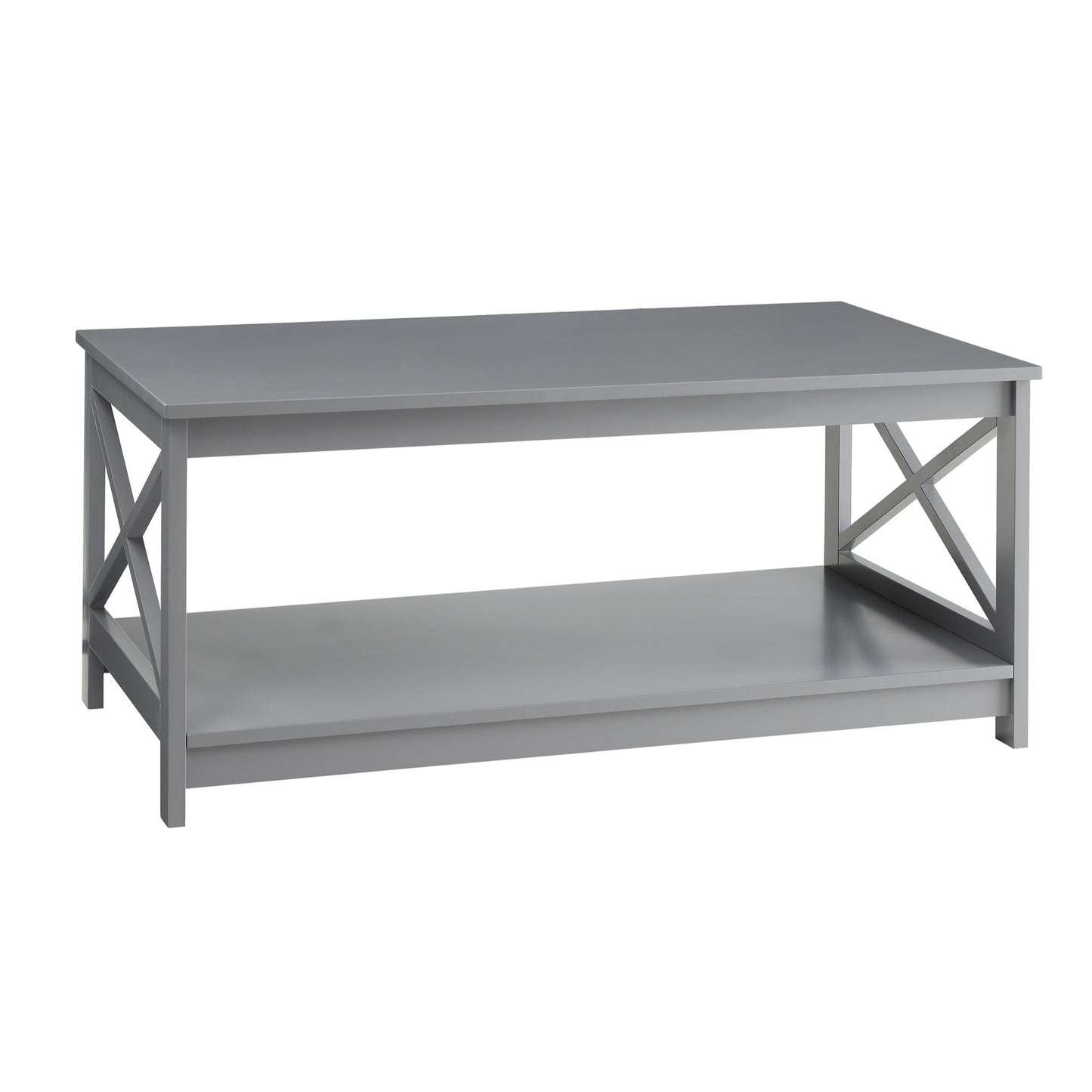 CasaFoyer Oxford Coffee Table - Enhance Home Decor, Ample Storage, Shelf Sold Separately