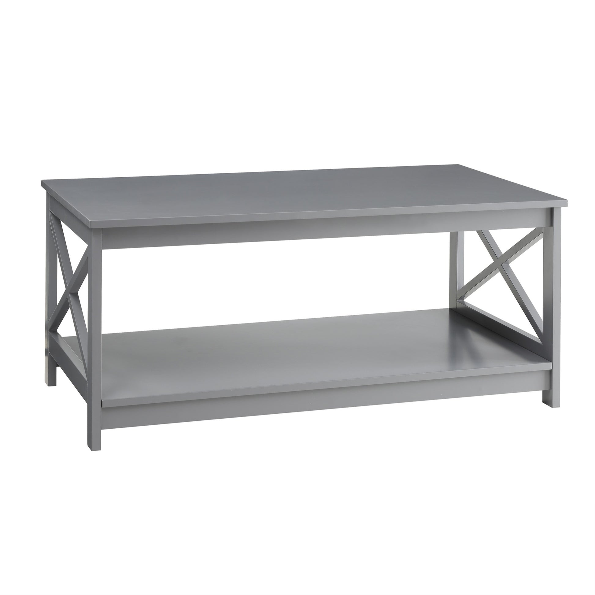 CasaFoyer Oxford Coffee Table - Enhance Home Decor, Ample Storage, Shelf Sold Separately