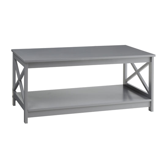 CasaFoyer Oxford Coffee Table - Enhance Home Decor, Ample Storage, Shelf Sold Separately