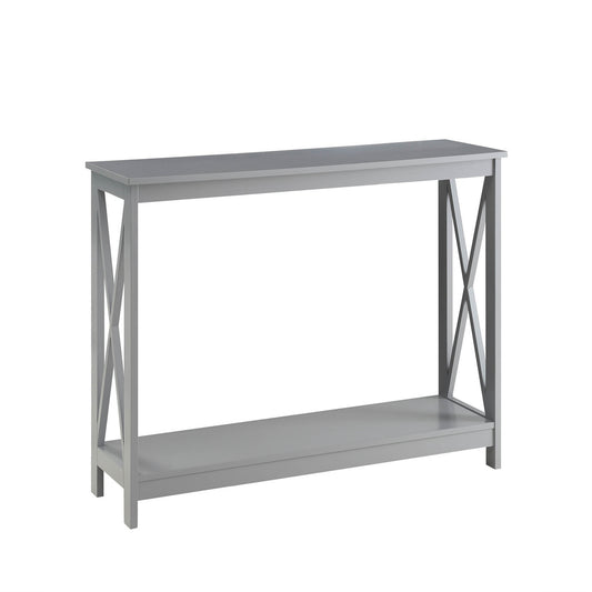 CasaFoyer Oxford Console Table - Enhance Aesthetic, Convenient Shelf, Versatile Decor, Ample Storage, Shelf Sold Separately