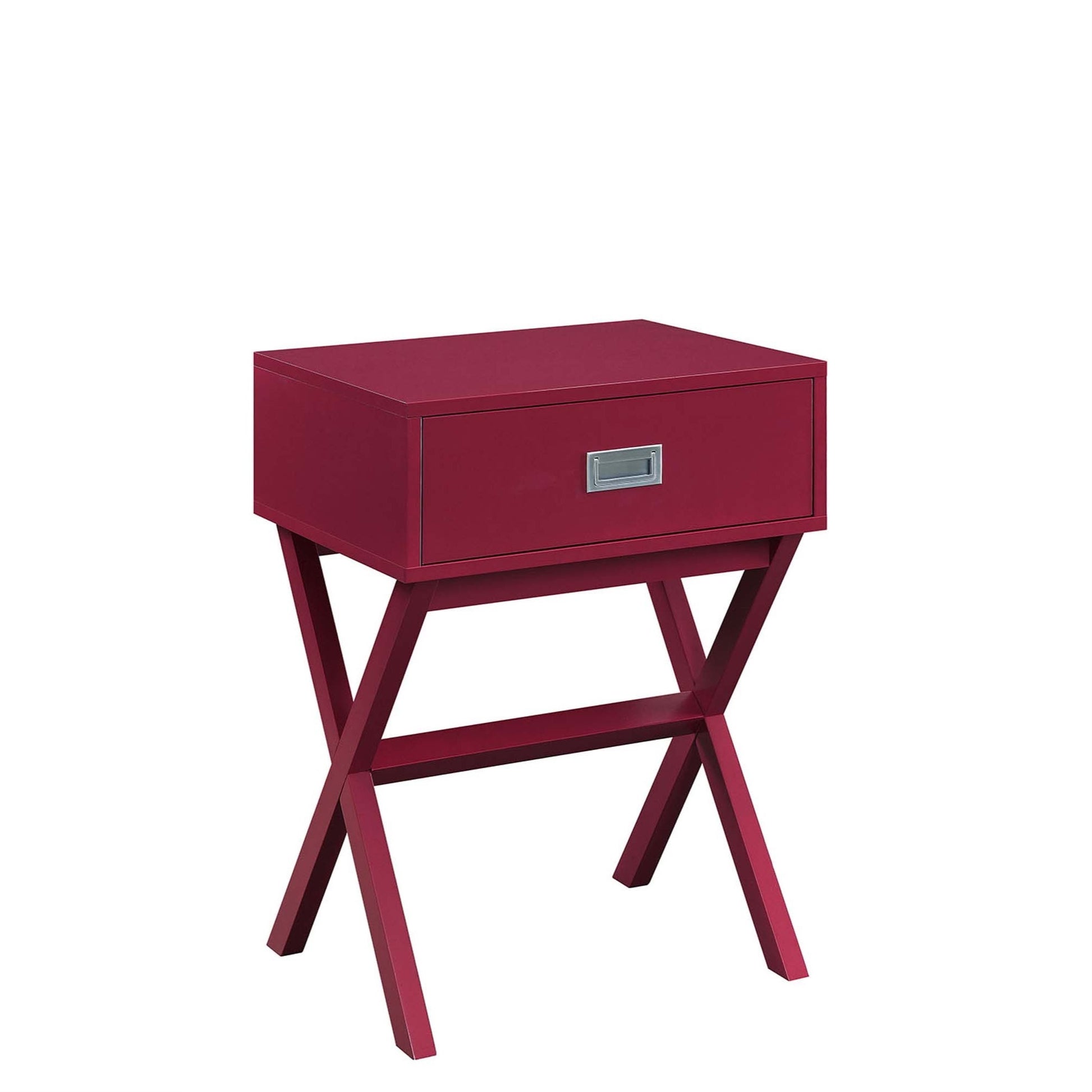 CasaFoyer Designs2Go Landon 1 Drawer End Table - Contemporary Style with Spacious Drawer and Generous Surface Area for Essentials and Decor.
