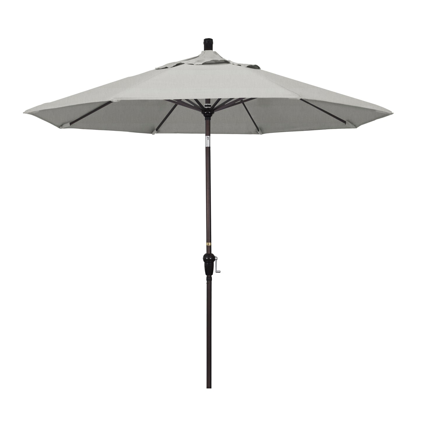 CasaFoyer 9ft California Market Style Umbrella with Crank-to-Open, Crank-to-Tilt, and Auto-Tilt Features - Durable and Easy to Use for Years of Enjoyable Shade