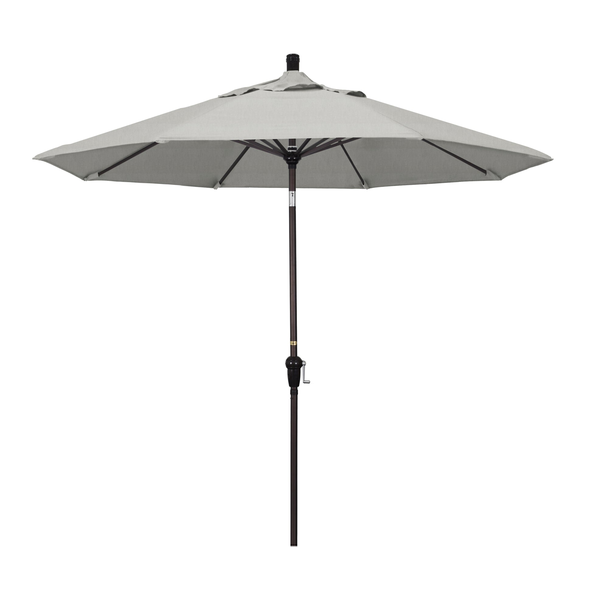 CasaFoyer 9ft California Market Style Umbrella with Crank-to-Open, Crank-to-Tilt, and Auto-Tilt Features - Durable and Easy to Use for Years of Enjoyable Shade