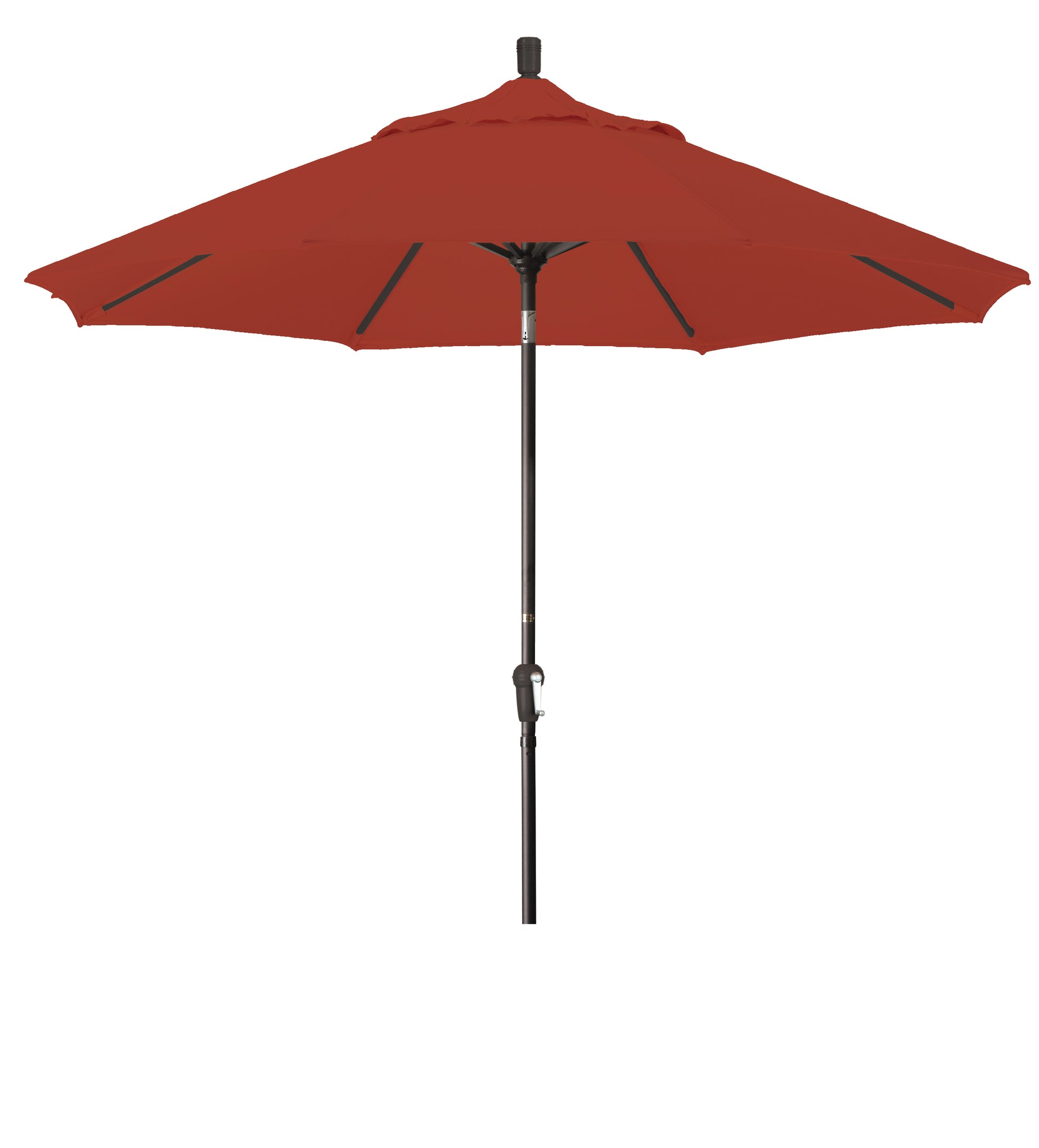 CasaFoyer 9ft California Umbrella - Market Style, Crank-to-Open & Tilt, Auto-Tilt, Durable Frame - Residential Favorite