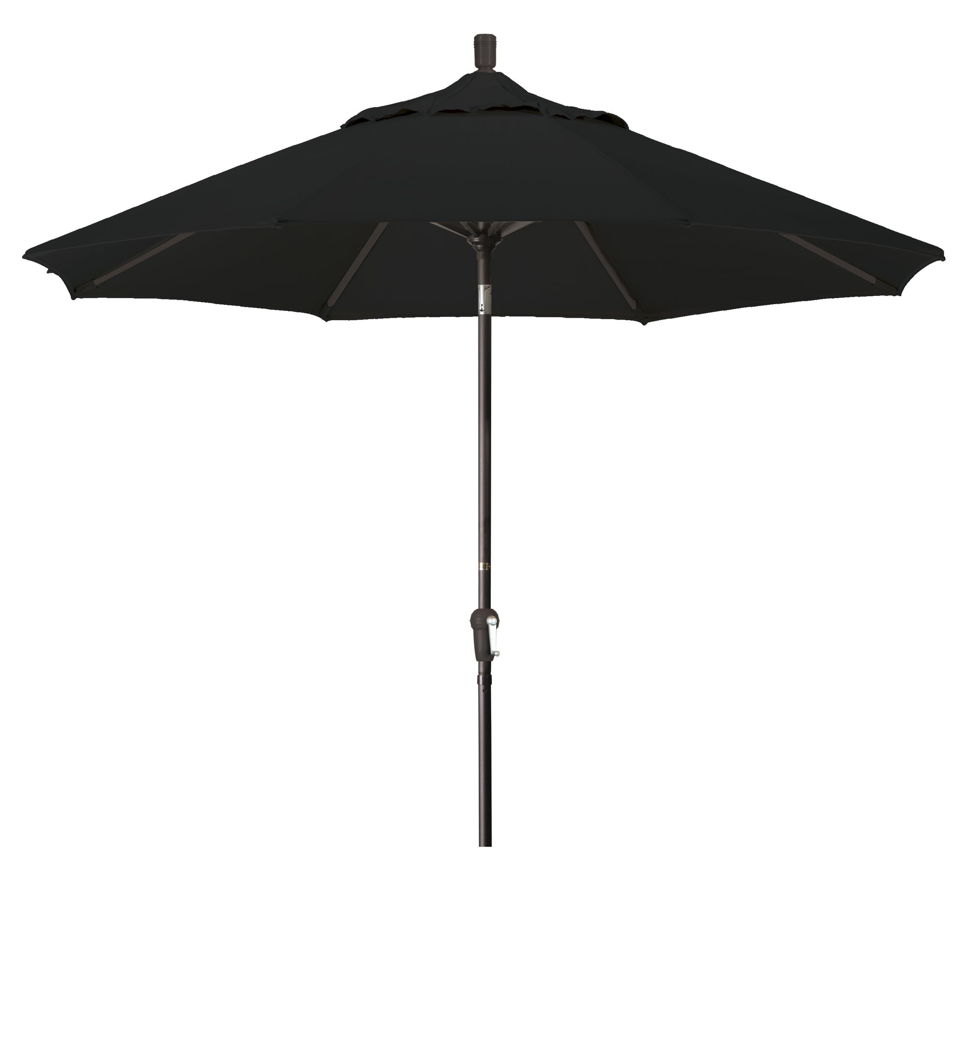 CasaFoyer 9ft California Umbrella - Market Style, Crank-to-Open/Crank-to-Tilt, Auto-Tilt Feature, Durable Frame - Ideal for Residential Use