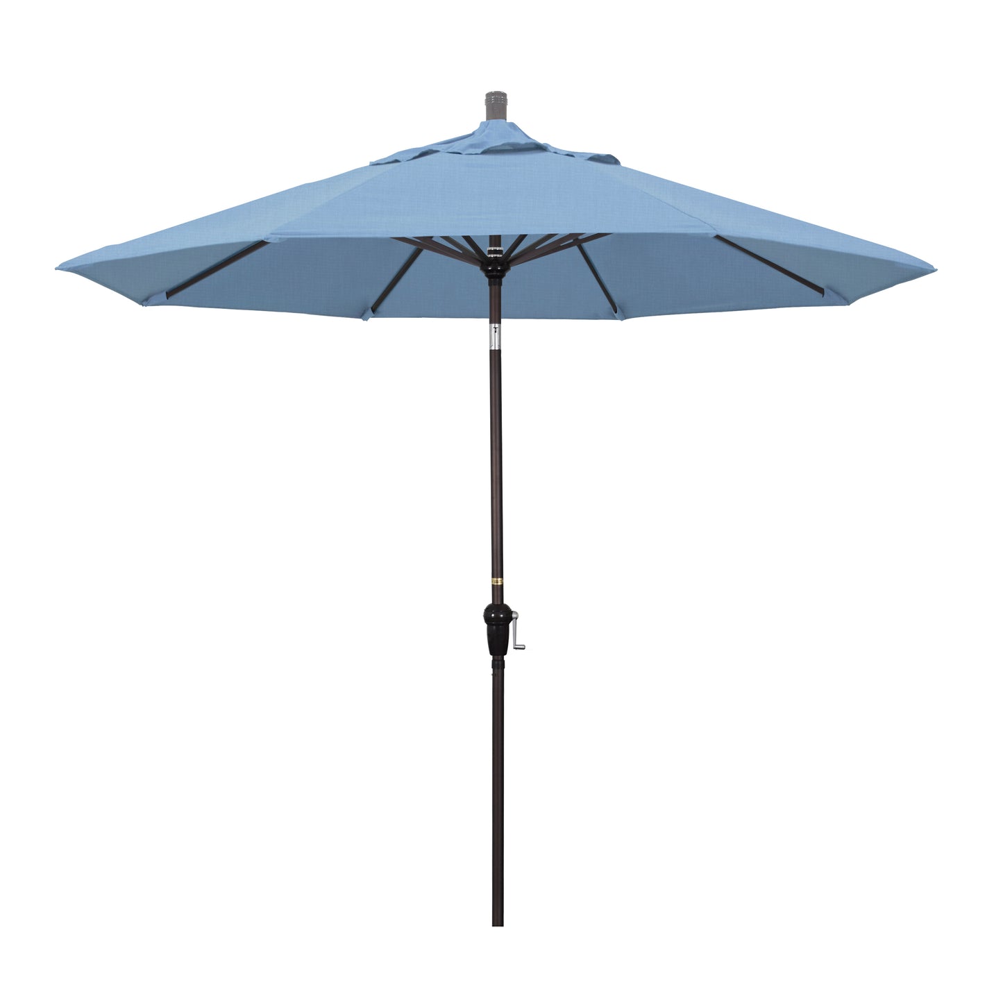 CasaFoyer 9ft California Umbrella - Market Style, Crank-to-Open & Tilt, Auto-Tilt Function, Durable Frame - Ideal for Residential Use