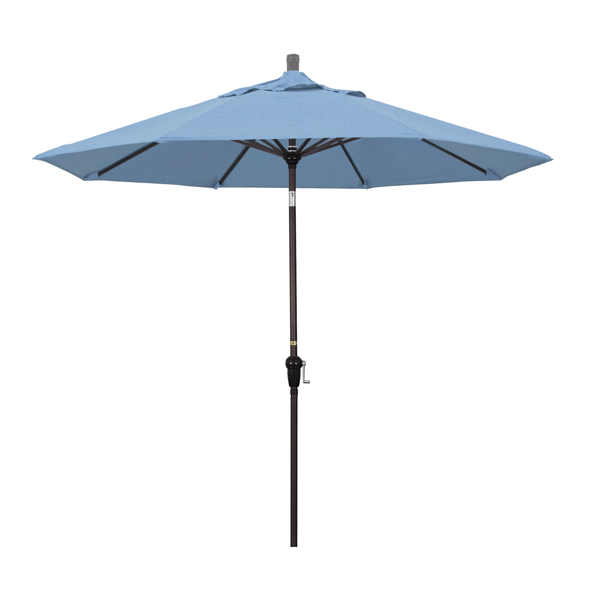 CasaFoyer 9ft California Umbrella - Market Style, Crank-to-Open & Tilt, Auto-Tilt Function, Durable Frame - Ideal for Residential Use