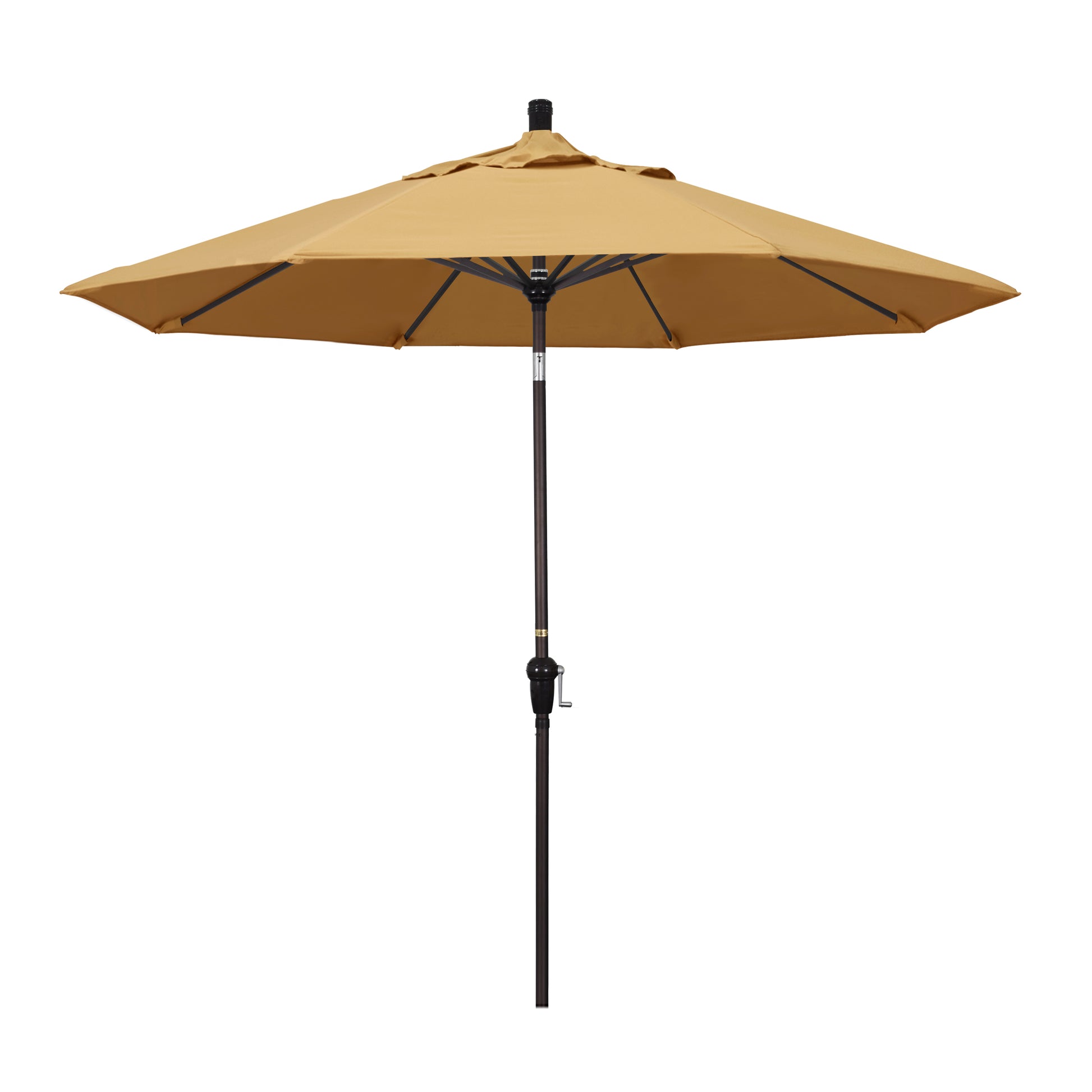 CasaFoyer 9ft California Umbrella - Market Style, Crank-to-Open & Tilt, Auto-Tilt Feature, Durable Frame - Ideal for Residential Use