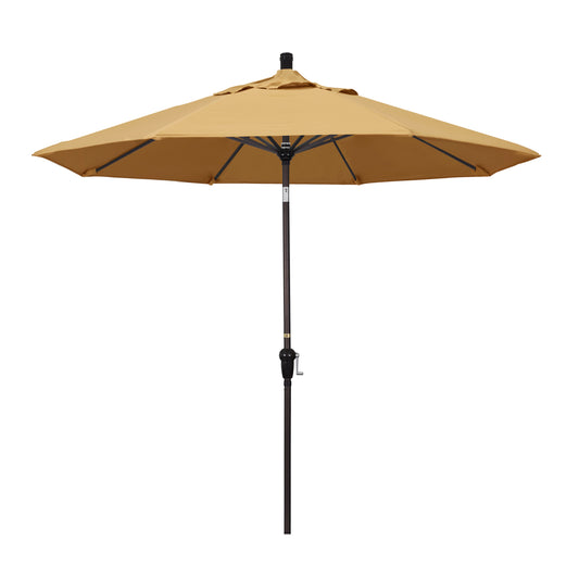 CasaFoyer 9ft California Umbrella - Market Style, Crank-to-Open & Tilt, Auto-Tilt Feature, Durable Frame - Ideal for Residential Use