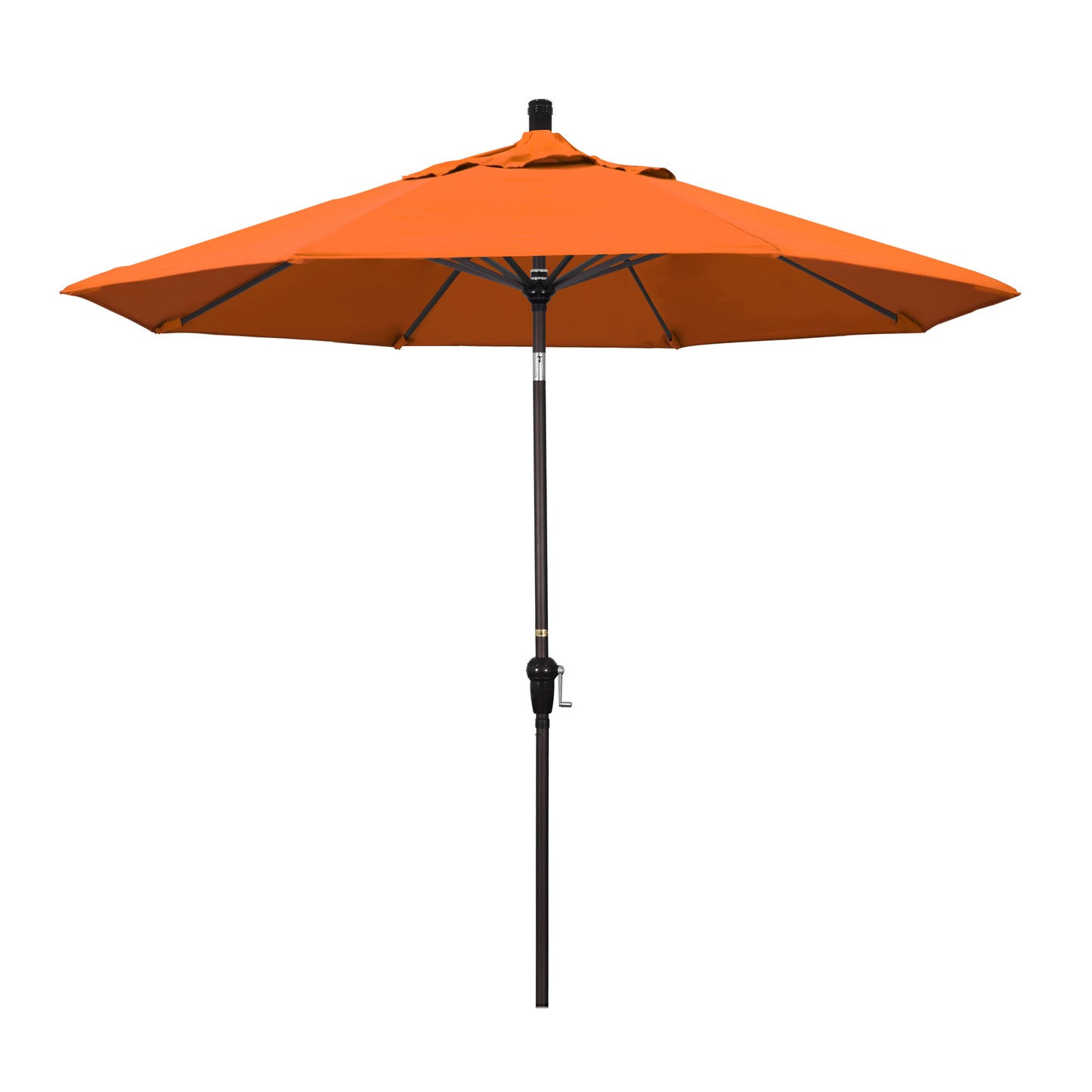 CasaFoyer 9ft California Umbrella - Market Style, Crank-to-Open, Auto-Tilt, Durable Frame - Ideal for Residential Use
