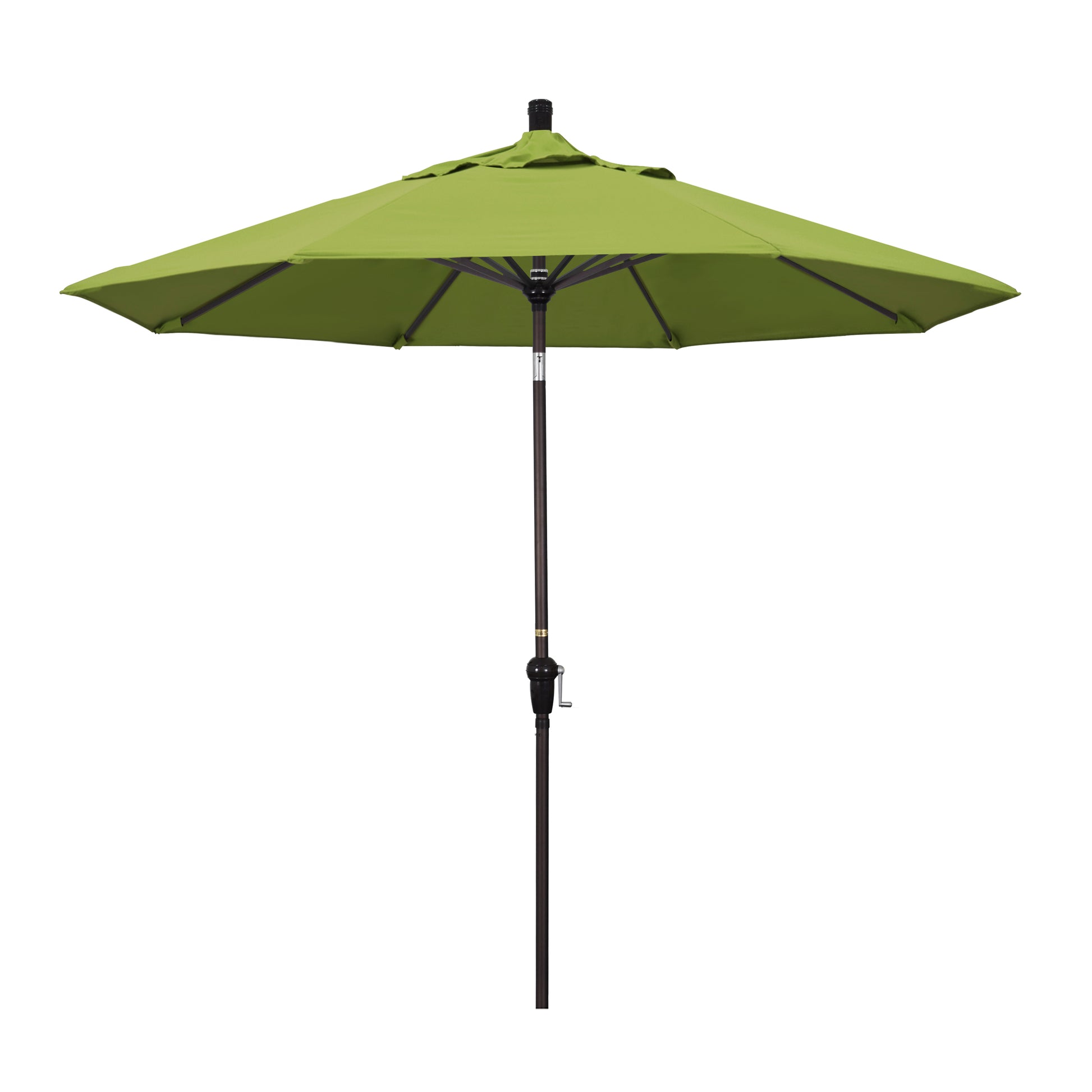 CasaFoyer 9ft California Umbrella - Market Style, Crank-to-Open & Tilt, Auto-Tilt, Durable Frame, Optimal Shade, Residential Owners' Favorite
