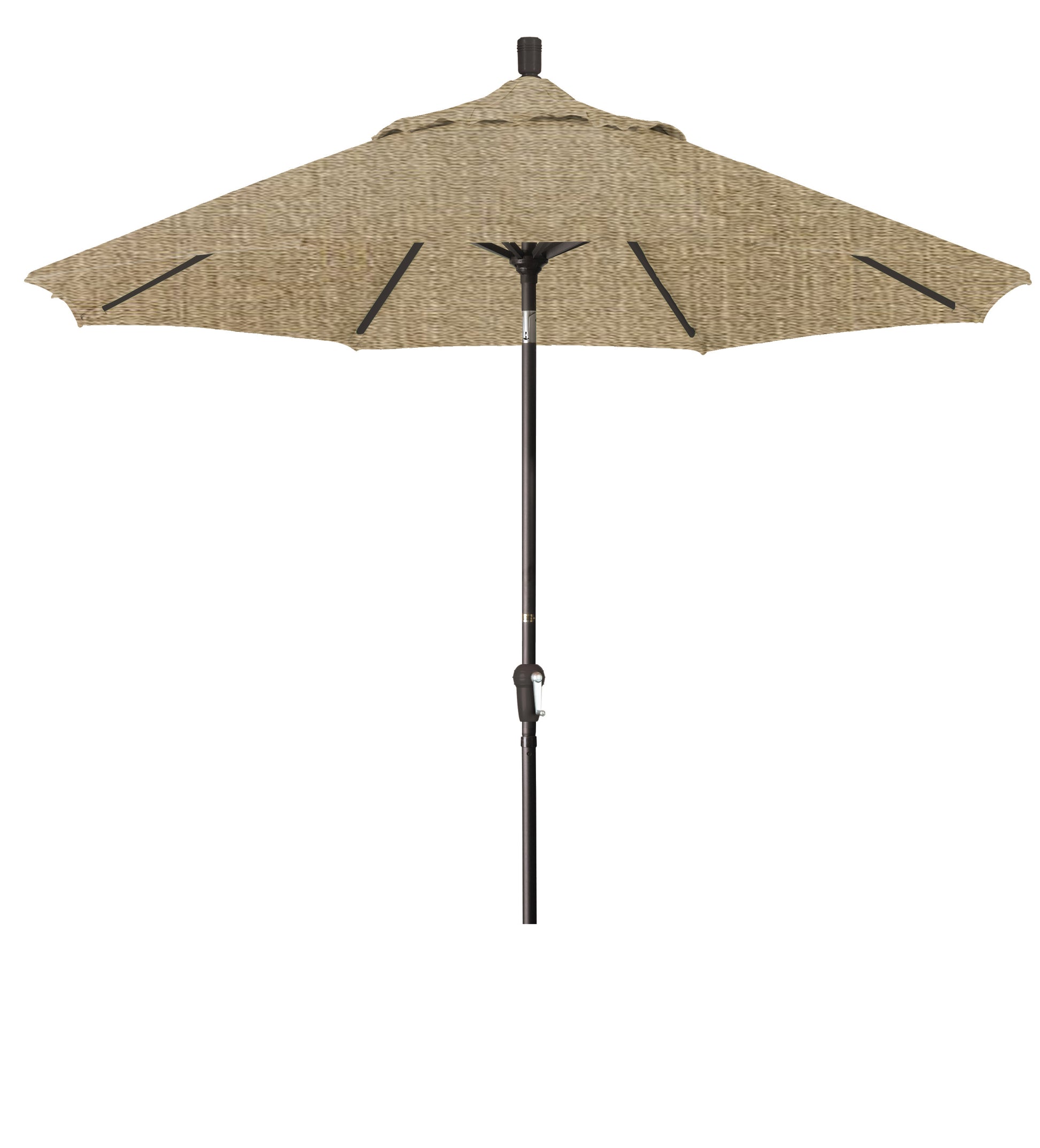 CasaFoyer "9ft California Umbrella - Market Style, Crank-to-Open & Tilt, Auto-Tilt Feature, Durable Frame - Ideal for Residential Use"