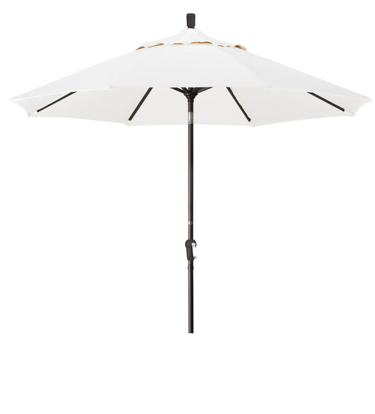 CasaFoyer 9ft California Umbrella - Market Style, Crank-to-Open, Auto-Tilt, Durable Frame - Ideal for Residential Use