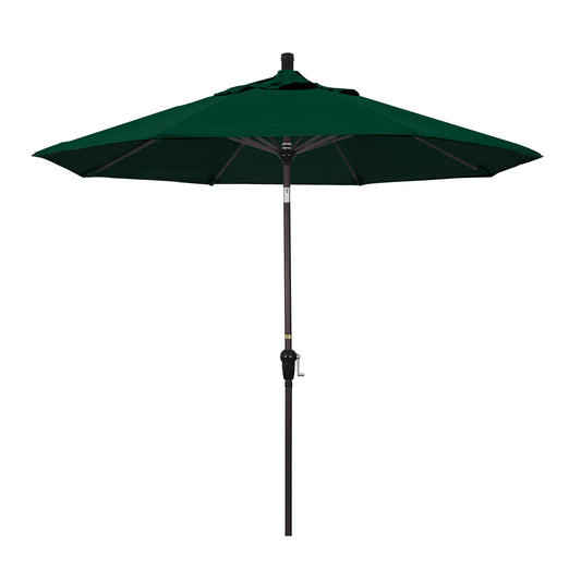 CasaFoyer 9ft California Umbrella - Market Style, Crank-to-Open, Auto Tilt, Durable Frame - Ideal for Residential Use