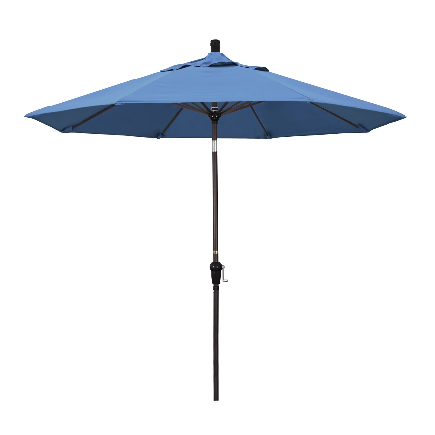 CasaFoyer 9ft California Umbrella - Market Style, Crank-to-Open, Auto-Tilt, Durable Frame - Ideal for Residential Use