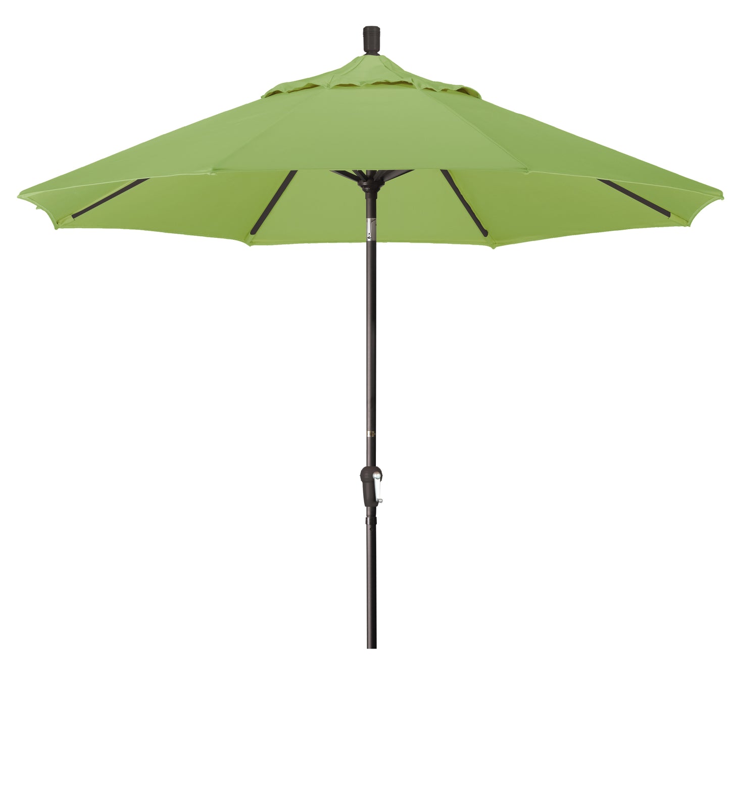 CasaFoyer 9ft California Umbrella - Market Style, Crank-to-Open/Crank-to-Tilt, Auto-Tilt Feature, Durable Frame, Optimal Shade, Residential Favorite