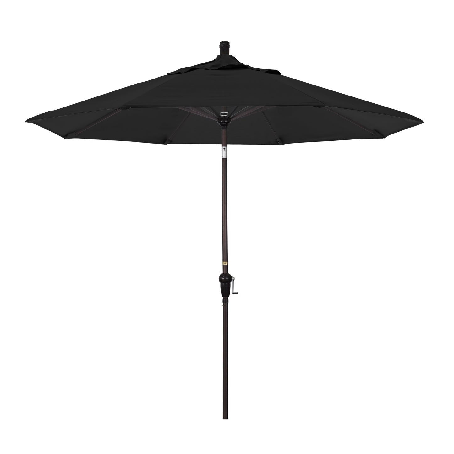 CasaFoyer 9ft California Umbrella - Market Style, Crank-to-Open & Tilt, Auto-Tilt Model, Durable Frame, Attractive Design, Long-Lasting Shade