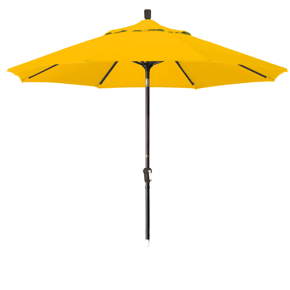 CasaFoyer 9ft California Market Style Umbrella with Crank-to-Tilt Feature - Durable Frame, Auto-Tilt, Long-Lasting Shade - Ideal for Residential Use